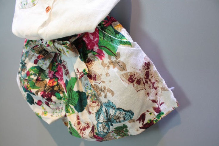 [363144] - Setelan Fashion Anak Perempuan - Motif Butterfly Flower Pattern