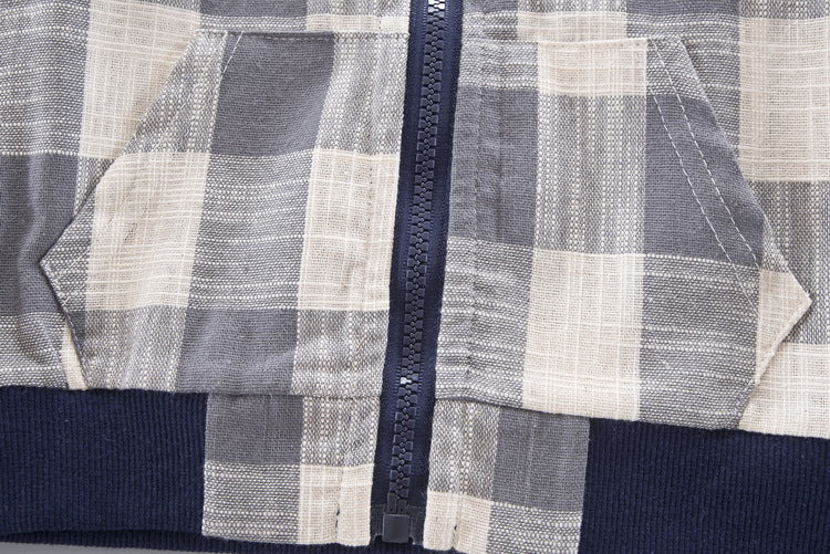 [345142-NAVY] - Setelan Anak 3 in 1 Casual Style / Setelan Anak - Motif Gingham Emoticon