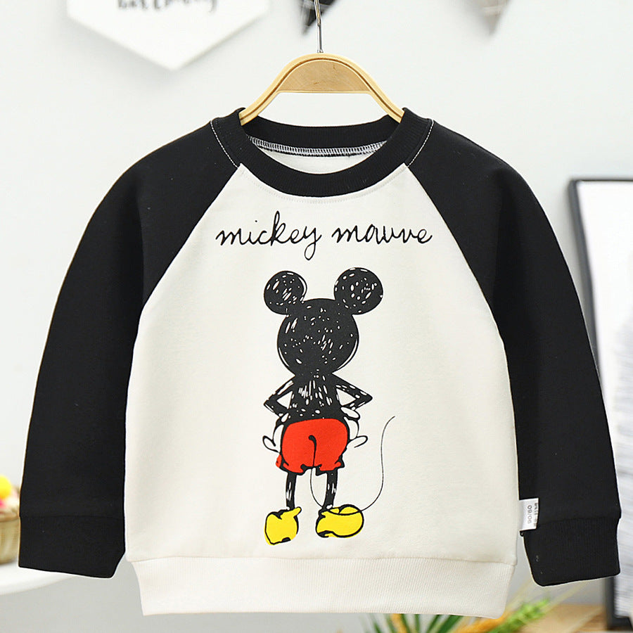 [505123] - Baju Atasan Sweater Import Anak Trendi - Motif Mickey Mouse