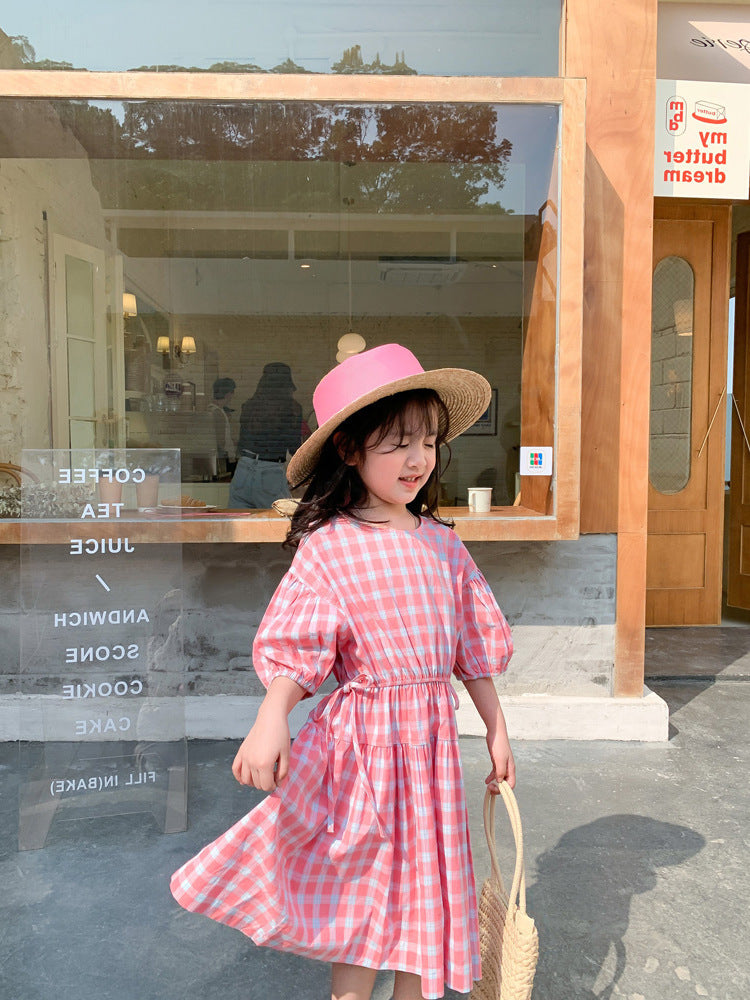 [507211] - Dress Fashion Anak Perempuan - Motif Join Box