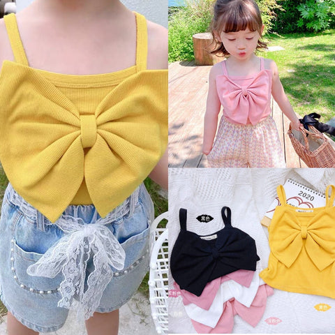 [507266] - Atasan Blouse Kutung Anak Perempuan - Motif Butterfly Ribbon