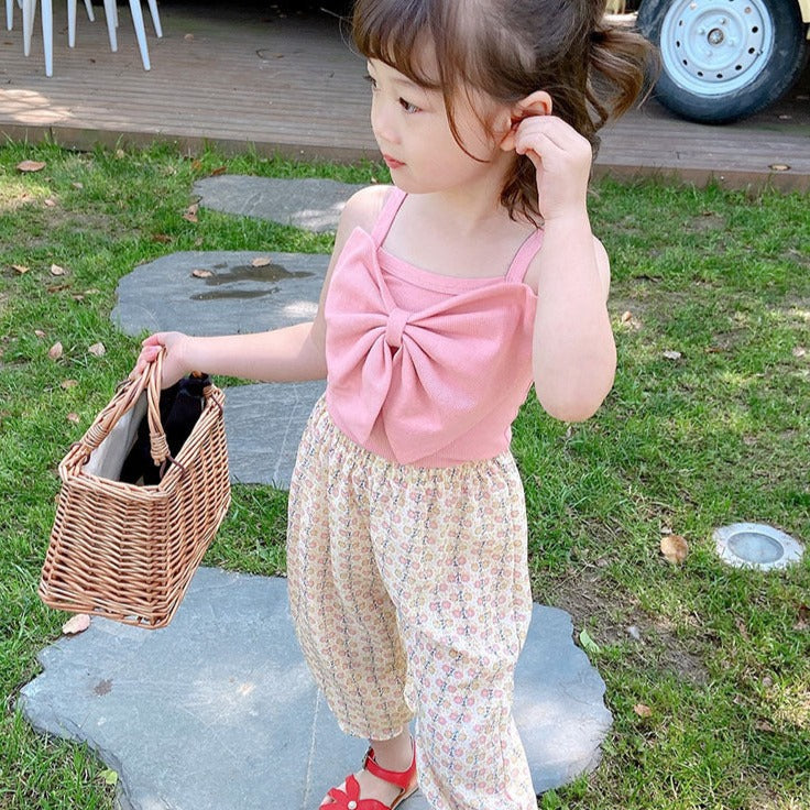 [507266] - Atasan Blouse Kutung Anak Perempuan - Motif Butterfly Ribbon