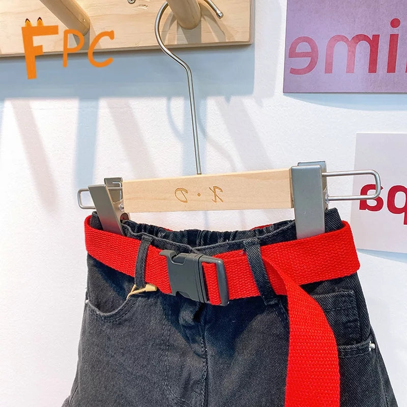 [507298] - Celana Pendek Fashion Anak Perempuan - Motif Ripped Jeans