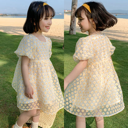 [507310] - Dress Fashion Anak Perempuan - Motif 3D Freckles