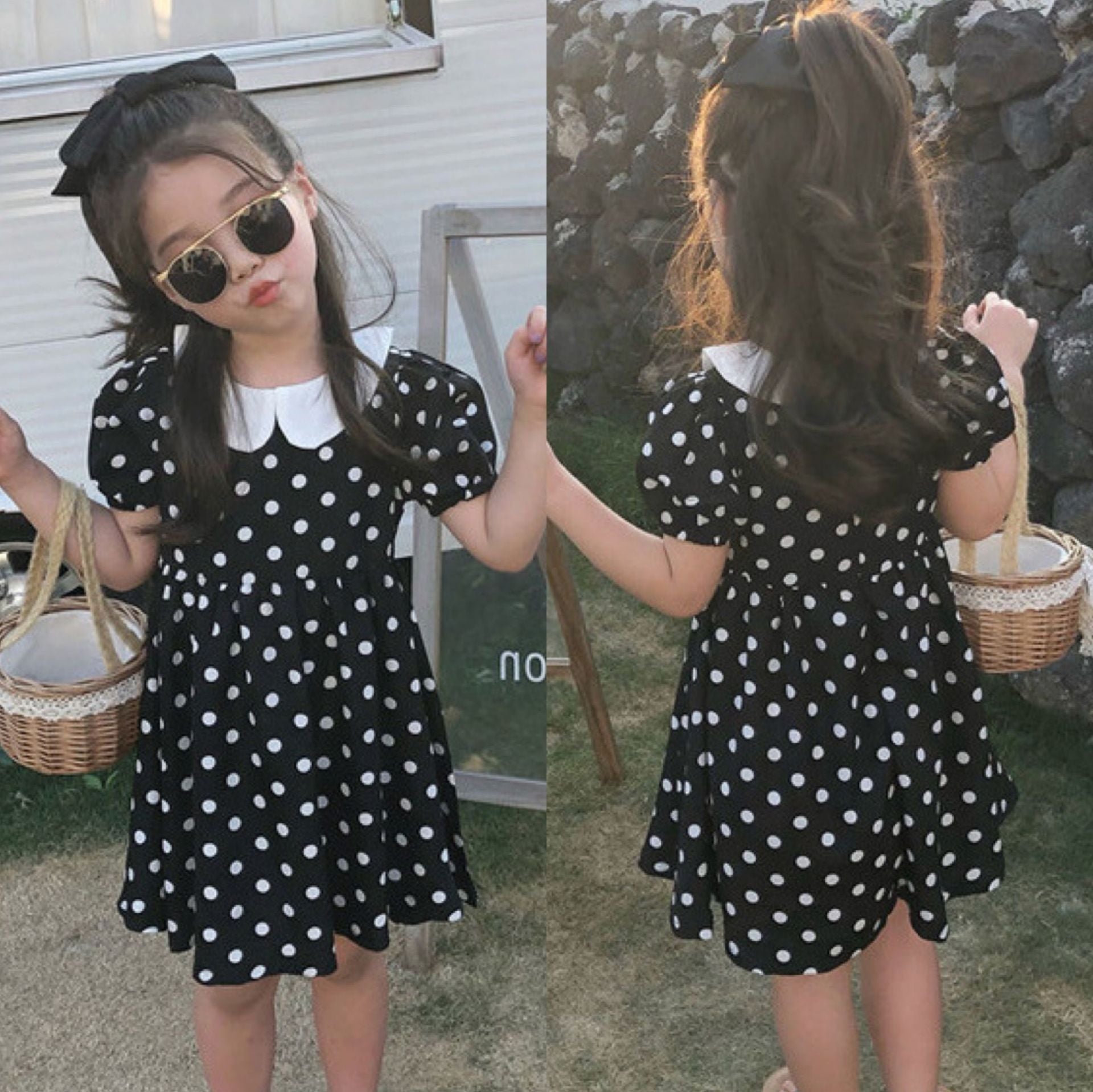[507325] - Dress Fashion Anak Perempuan - Motif Color Spot