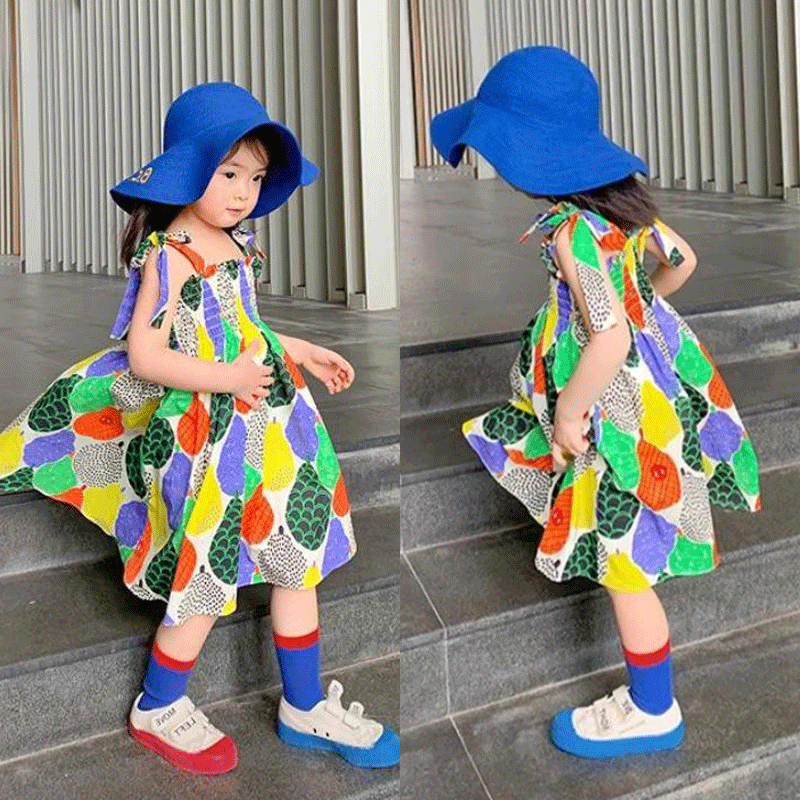 [507363] - Dress Fashion Anak Perempuan - Motif Fruits