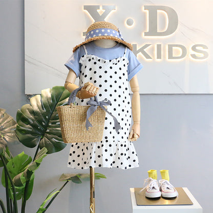 [507386] - Dress Fashion Anak Perempuan - Motif Little Spot