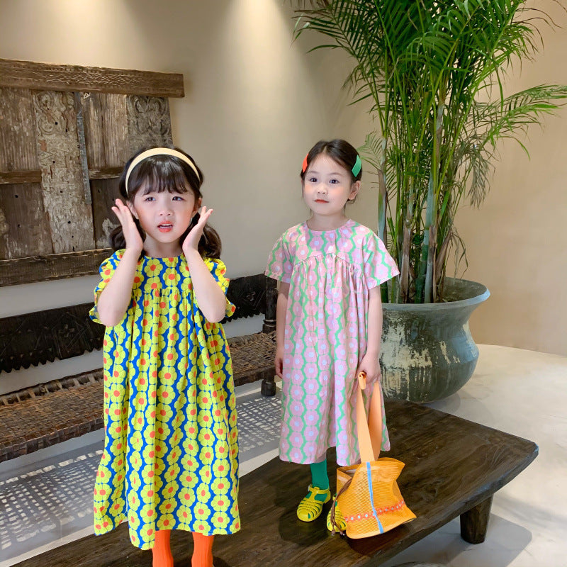 [507600] - Dress Fashion Anak Perempuan - Motif Little Blossom
