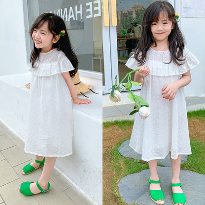 [507439] - Dress Fashion Anak Perempuan - Motif Plain Color