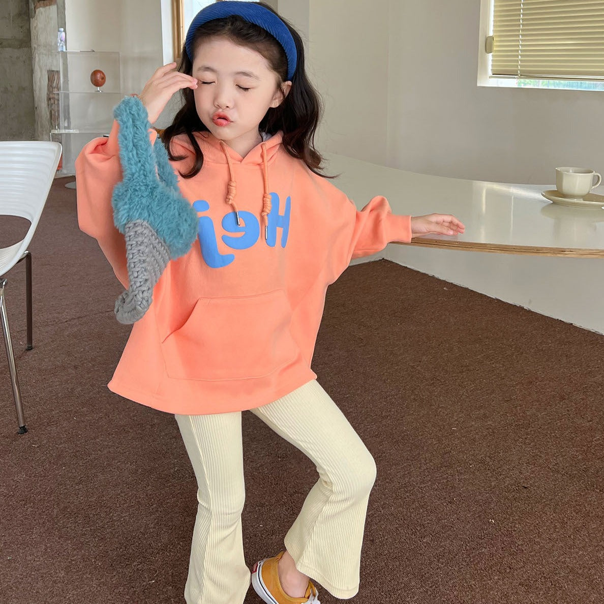 [507738] - Bawahan Celana Panjang Legging Anak Perempuan - Motif Plain Rope