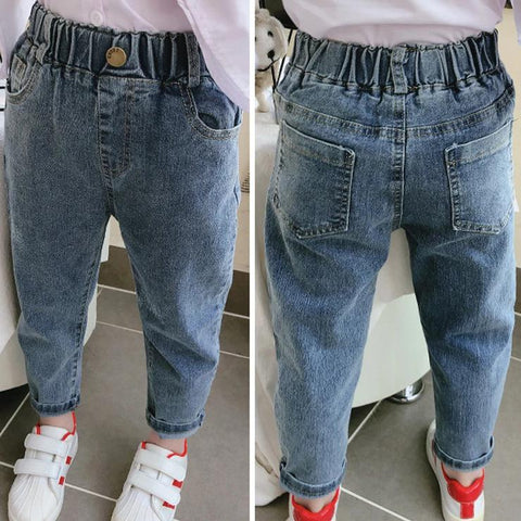 [508119] - Celana Jeans Anak Kekinian / Celana Anak - Motif Buttoned Jeans