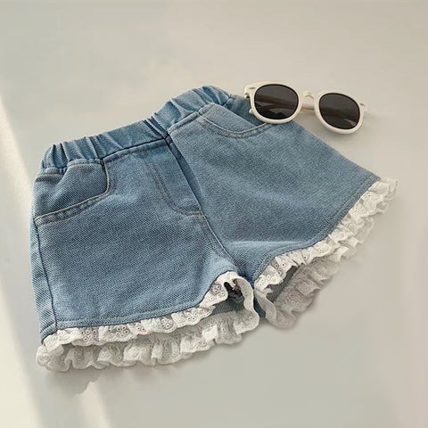 [508158] - Celana Pendek Jeans Anak Kekinian - Motif Classic Jeans