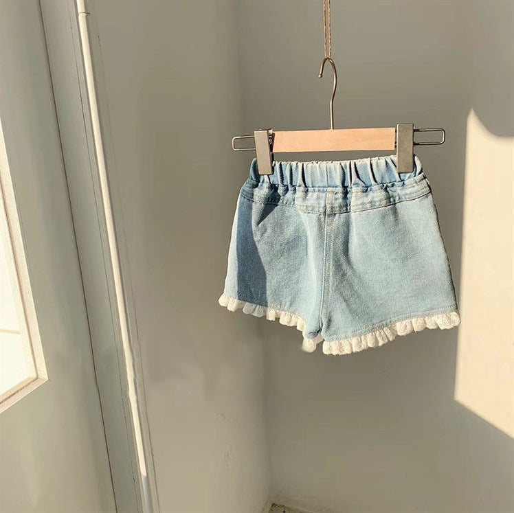 [508158] - Celana Pendek Jeans Anak Kekinian - Motif Classic Jeans
