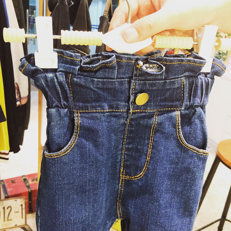 [508169] -Celana Panjang Import Anak Kekinian - Motif Plain Jeans