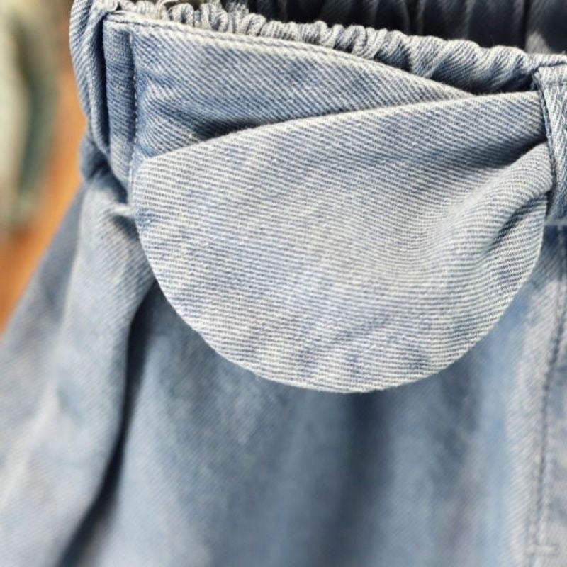 [508193] - Celana Jeans Anak Kekinian / Celana Anak - Motif Waistband Ribbon