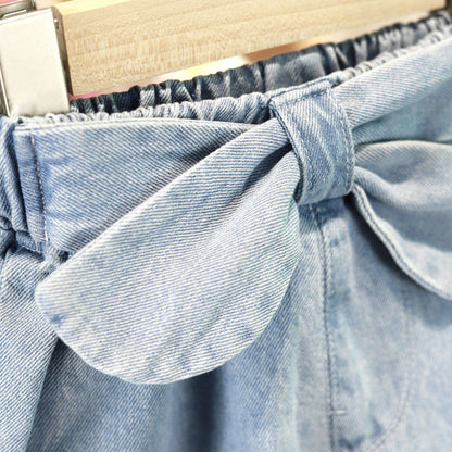 [508193] - Celana Jeans Anak Kekinian / Celana Anak Import - Motif Waistband Ribbon