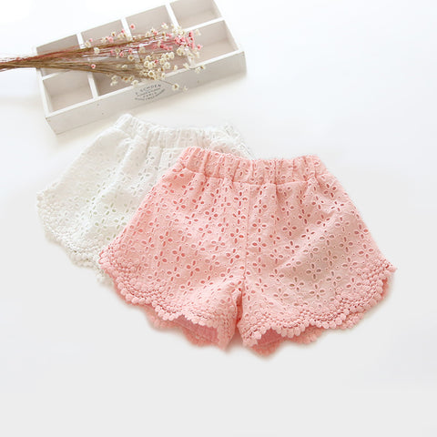 [508199] - Celana Pendek Renda Hotpants Anak Perempuan - Motif Flower Pattern
