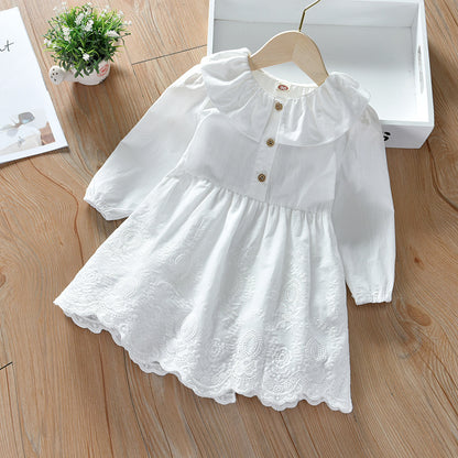 [511101] - Dress Anak Fashion Kekinian - Motif Flower Arrangement