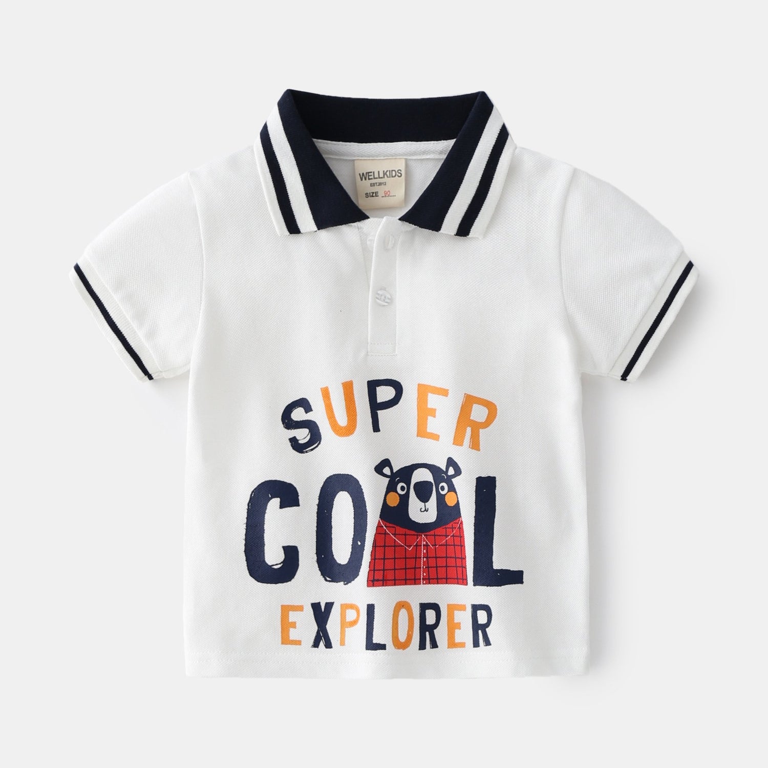 [513117] - Atasan Kaos Polo Fashion Anak - Motif Cute Animal