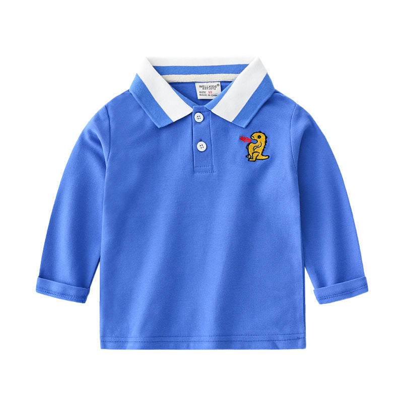 [513189] - Atasan Kaos Polo Anak Cowok - Motif Wild Animal