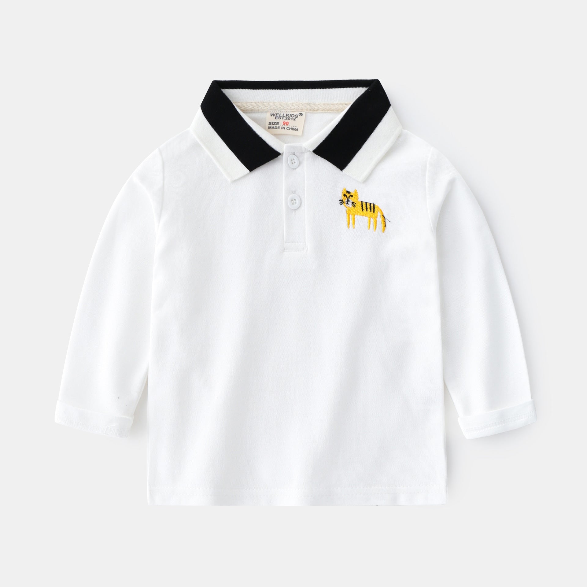 [513189] - Atasan Kaos Polo Anak Cowok - Motif Wild Animal