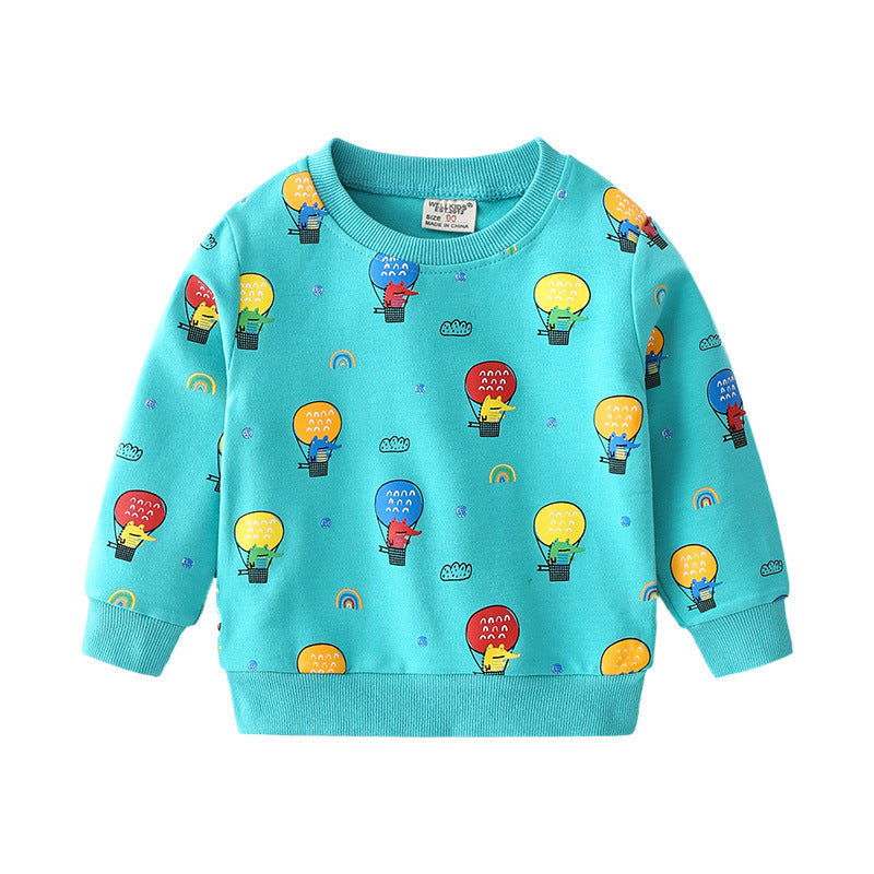 [513212] - Atasan Anak Sweater - Motif Flying Crocodile