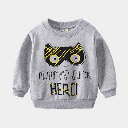 [513230] - Atasan Anak Sweater Keren Import - Motif Super Hero