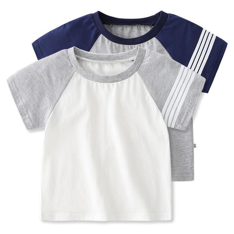 [513242] - Atasan Kaos Santai Anak - Motif Arm Line