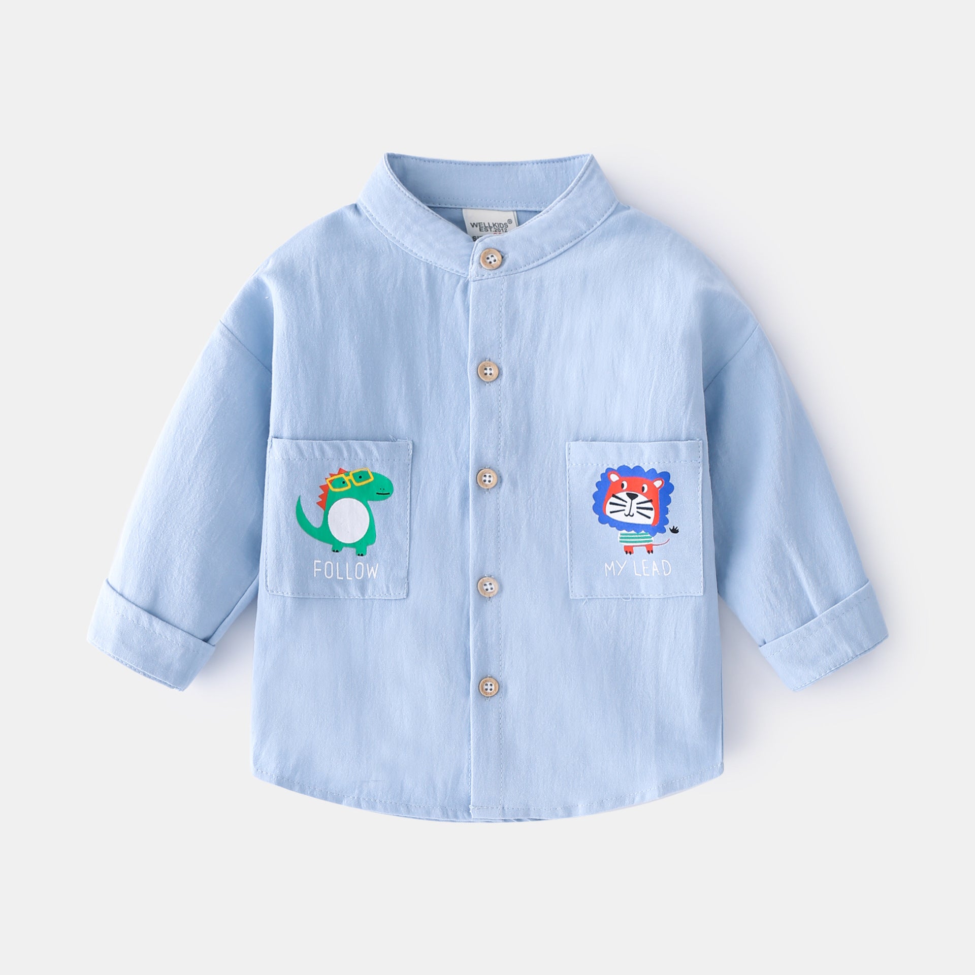 [513253] - Atasan Kemeja Fashion Anak - Motif Follow My Lead