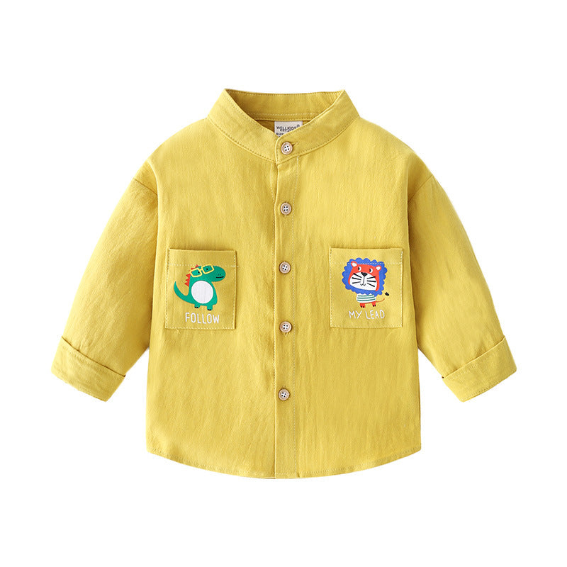 [513253] - Atasan Kemeja Fashion Anak - Motif Follow My Lead