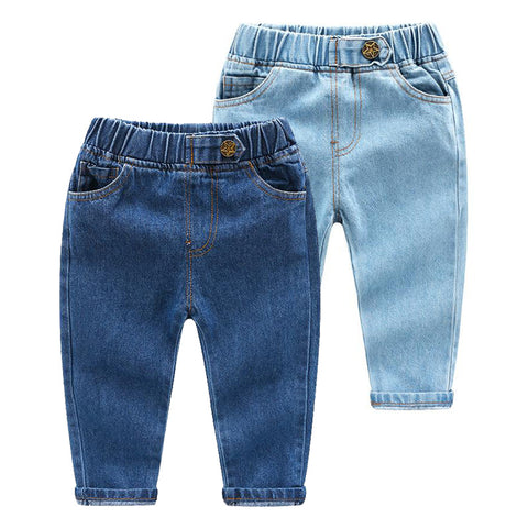 [513259] - Bawahan / Fashion Celana Jeans Anak - Motif Tilt Button