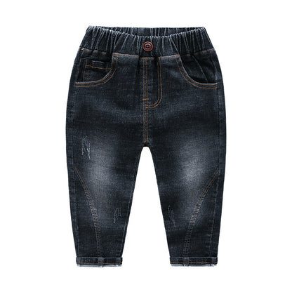 [513265] - Bawahan / Fashion Celana Jeans Trendy Anak - Motif Color Gradation