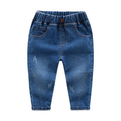 [513265] - Bawahan / Fashion Celana Jeans Trendy Anak Import - Motif Color Gradation