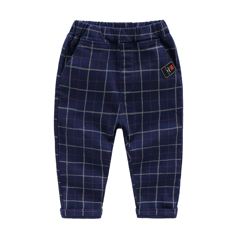 [513266] - Bawahan / Fashion Celana Chino Trendy Anak - Motif Casual Gingham