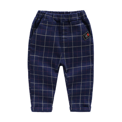 [513266] - Bawahan / Fashion Celana Chino Trendy Anak - Motif Casual Gingham