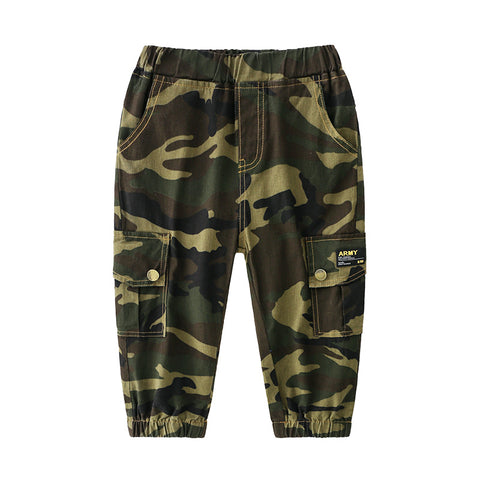 [513283] - Bawahan / Celana Jogger Kargo Style Anak - Motif Cargo Army