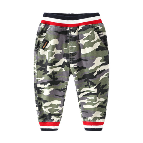 [513285] - Bawahan / Celana Jogger Style Anak - Motif Army Line