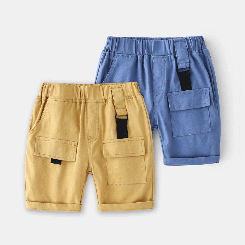 [513319] - Bawahan Pendek / Celana Style Santai Anak Import - Motif Pocket Fashion