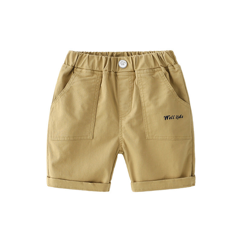 [513322] - Bawahan Pendek / Celana Style Santai Anak Import - Motif Pocket Kids