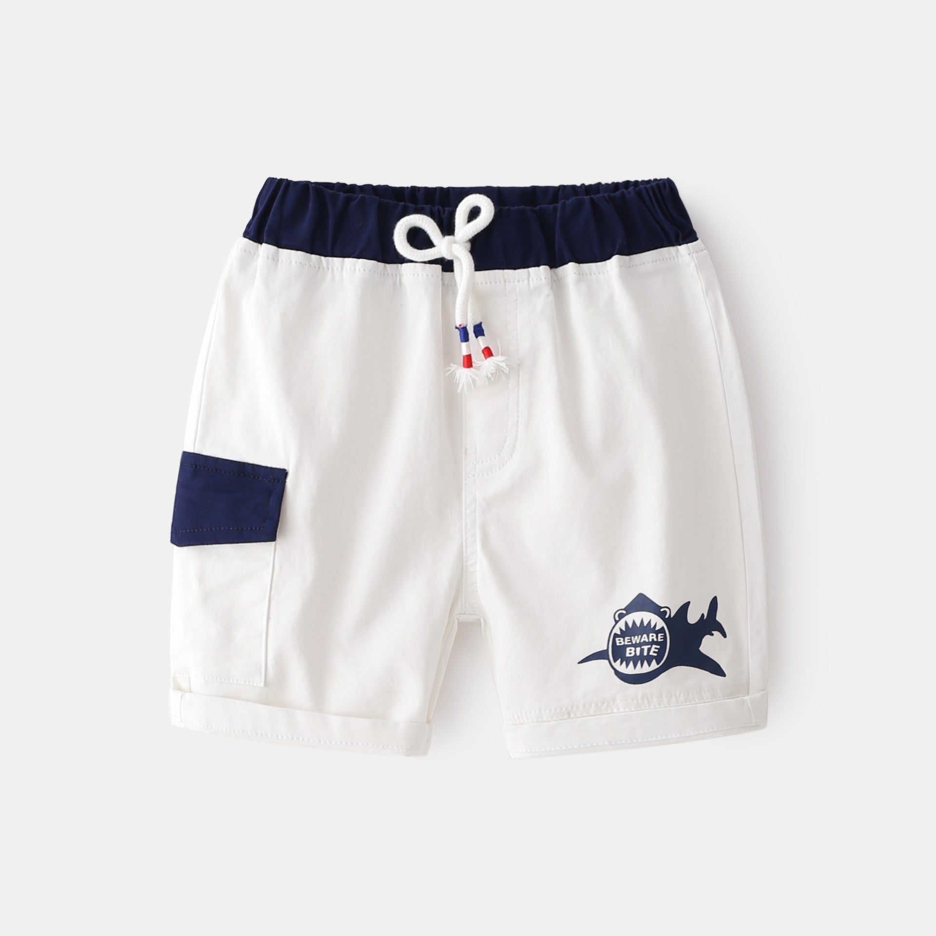 [513330] - Bawahan Pendek / Celana Boxer Style Anak - Motif Shark Beware