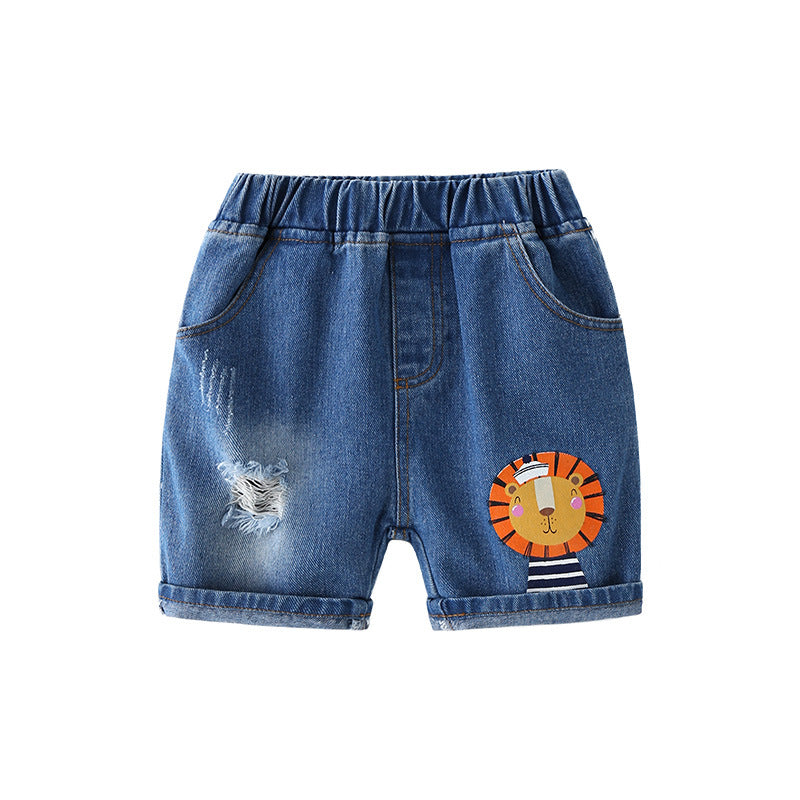 [513345] - Bawahan Pendek Fashion Anak - Motif Desert Lion
