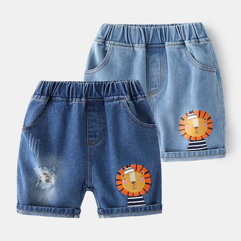 [513345] - Bawahan Pendek Fashion Anak - Motif Desert Lion