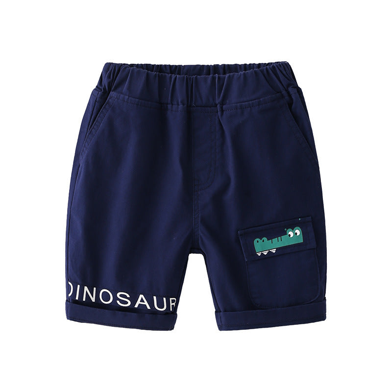 [513347] - Celana Pendek Fashion Anak - Motif Crocodile Pocket