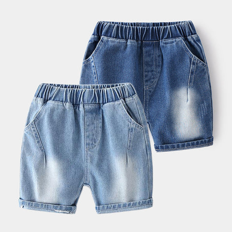 [513358] - Celana Jeans Pendek Fashion Anak - Motif Simple Color