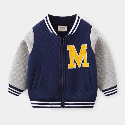 [513398] - Atasan Jaket Fashion Anak - Motif Giant Alphabet
