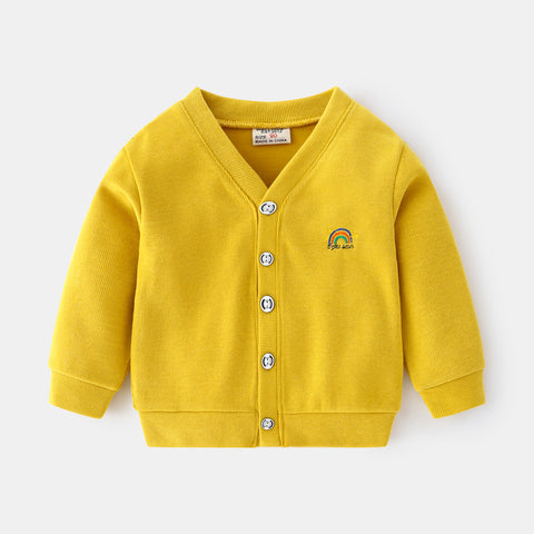 [513446] - Atasan Jaket Cardigan Anak - Motif Little Rainbow