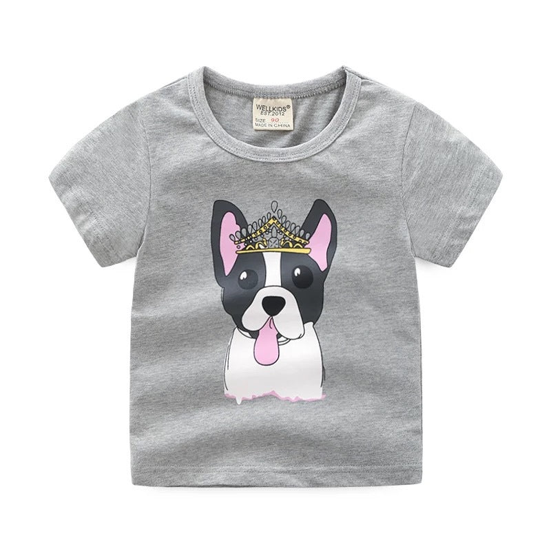 [513519] - Atasan Kaos Anak - Motif Royal Dog