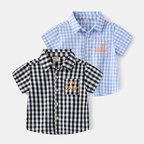 [513523] - Atasan Kemeja Anak Trendy - Motif I'm Baby