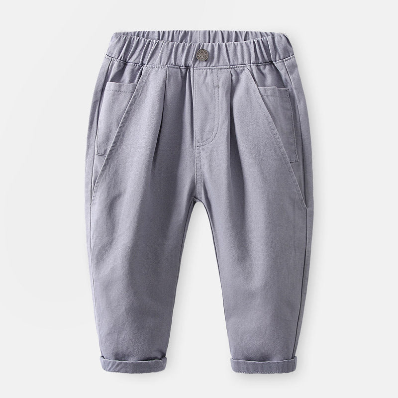 [513600] - Bawahan Celana Panjang Chino Polos Anak Laki-Laki - Motif Tilt Relax