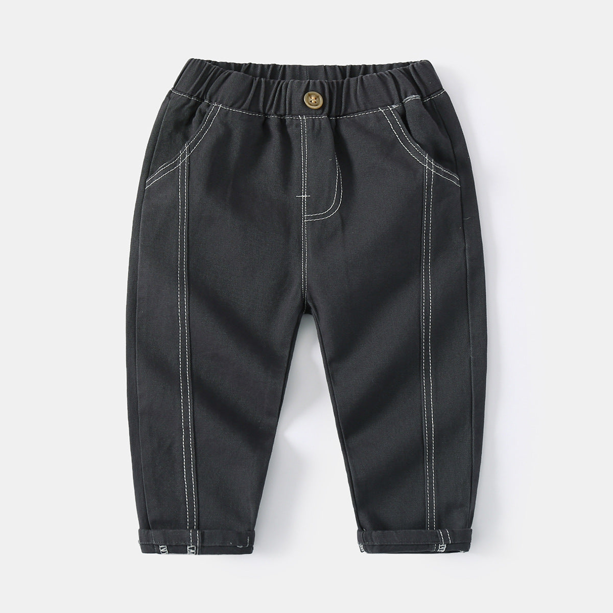 [513602] - Bawahan Celana Panjang Chino Anak Laki-Laki - Motif Two Lines